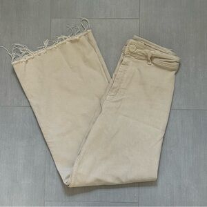 Zara Cream Wide Leg Pants